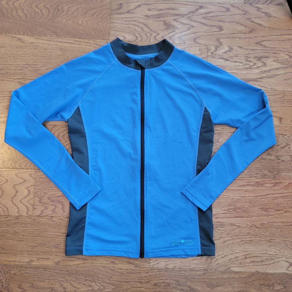 Sunday Afternoons Swim Shirt Blue Size XS - Picture 9 of 12